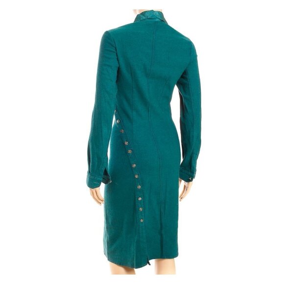 LEGATTE JEANS SAVE the QUEEN Asymmetric Hem Sheath Dress - Picture 6 of 7